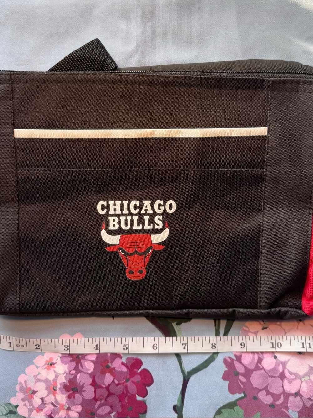 NBA Chicago Bulls Black Lunch cooler bag